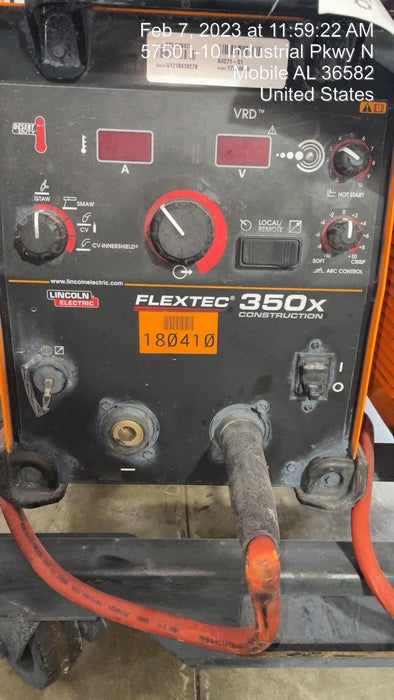 2021 LINCOLN ELECTRIC FLEXTEC 350X