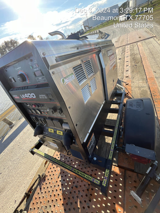 2024 Lincoln Electric LE400 Kubota V1505, Trlr, Cable Rack, Light Kit, ES Decals, T3