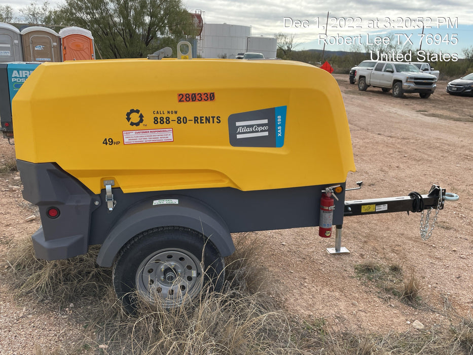 2022 ATLAS COPCO XAS188 CWK