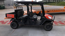 Kubota RTV-X1140W-H 4wd Utility Cart, LED Strobe, Windshield Tempered Glass, Plastic Canopy, Wire Harness Kit, Backup Alarm