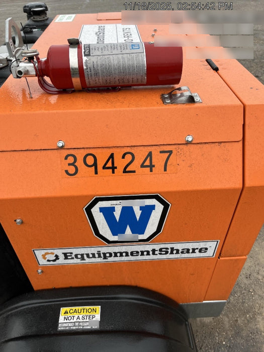 2024 Wanco WLTT-4MM4K Diesel, Deep Sea Controller, Shore Power Plug, Auto Start, (4) 350W LED Floodlights, 4kW Generator, 60 Gal Fuel Tank, 2" Ball, T3