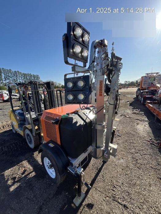 2024 Wanco WLTT-4MM4K Diesel, Deep Sea Controller, Shore Power Plug, Auto Start, (4) 350W LED Floodlights, 4kW Generator, 60 Gal Fuel Tank, 2" Ball, T3