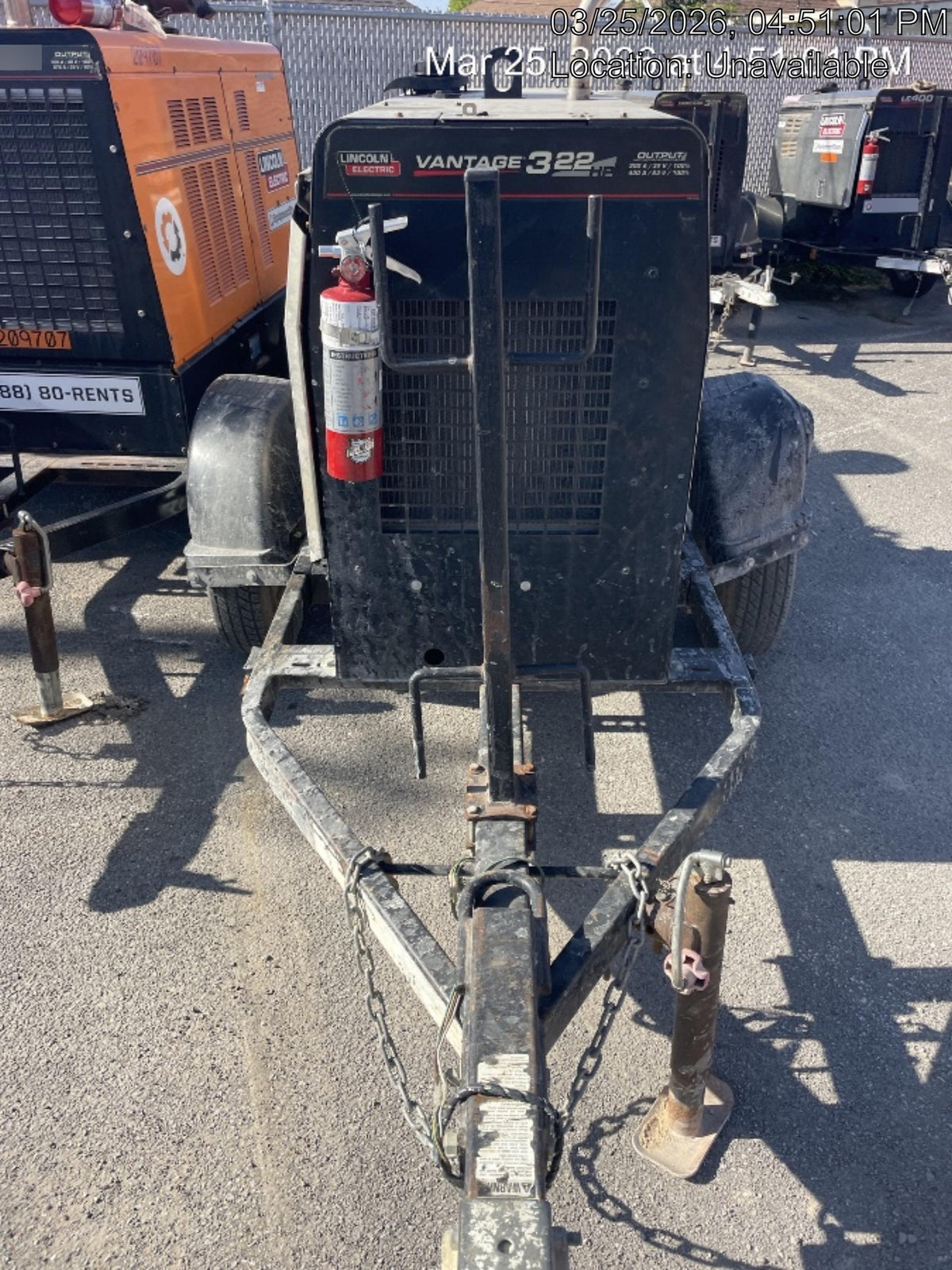2021 Lincoln Electric Vantage 322 Ready Pak 3