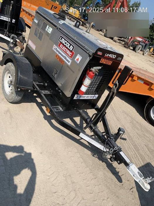 2024 Lincoln Electric LE400 Kubota V1505, Trlr, Cable Rack, Light Kit, ES Decals, T3