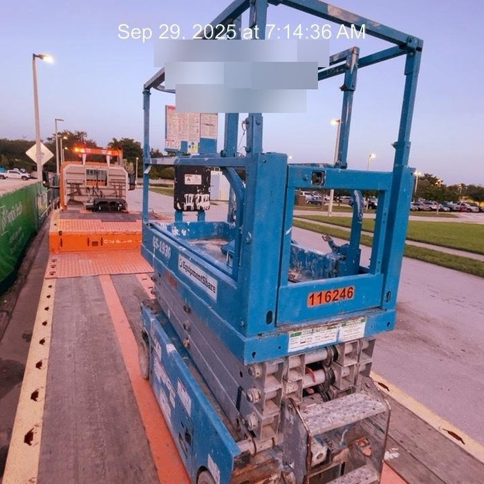 2020 Genie GS-1930 Solid Non Marking Tires, Beacon, Folding rails with half height swing gate