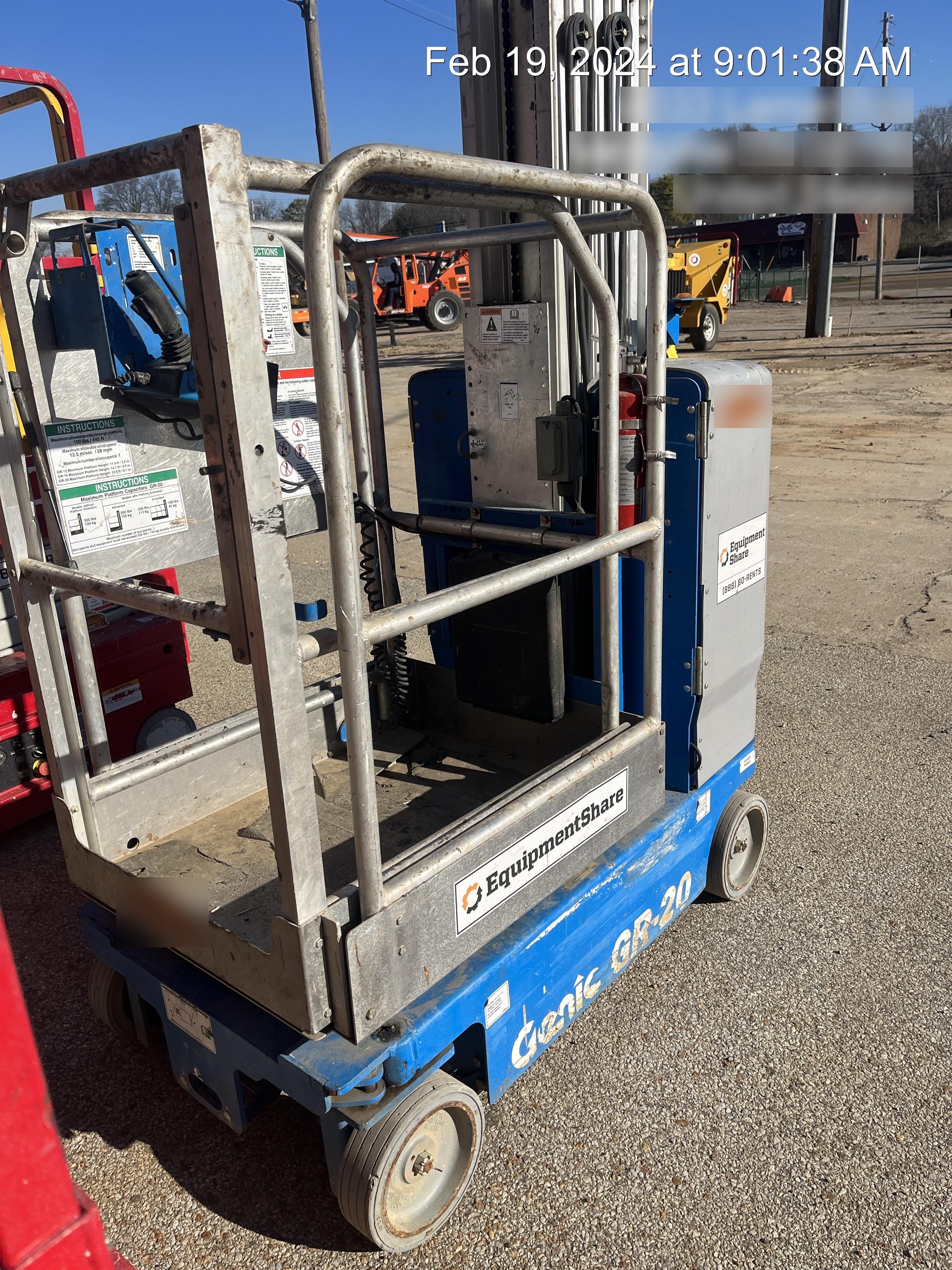 2020 GENIE GR-20