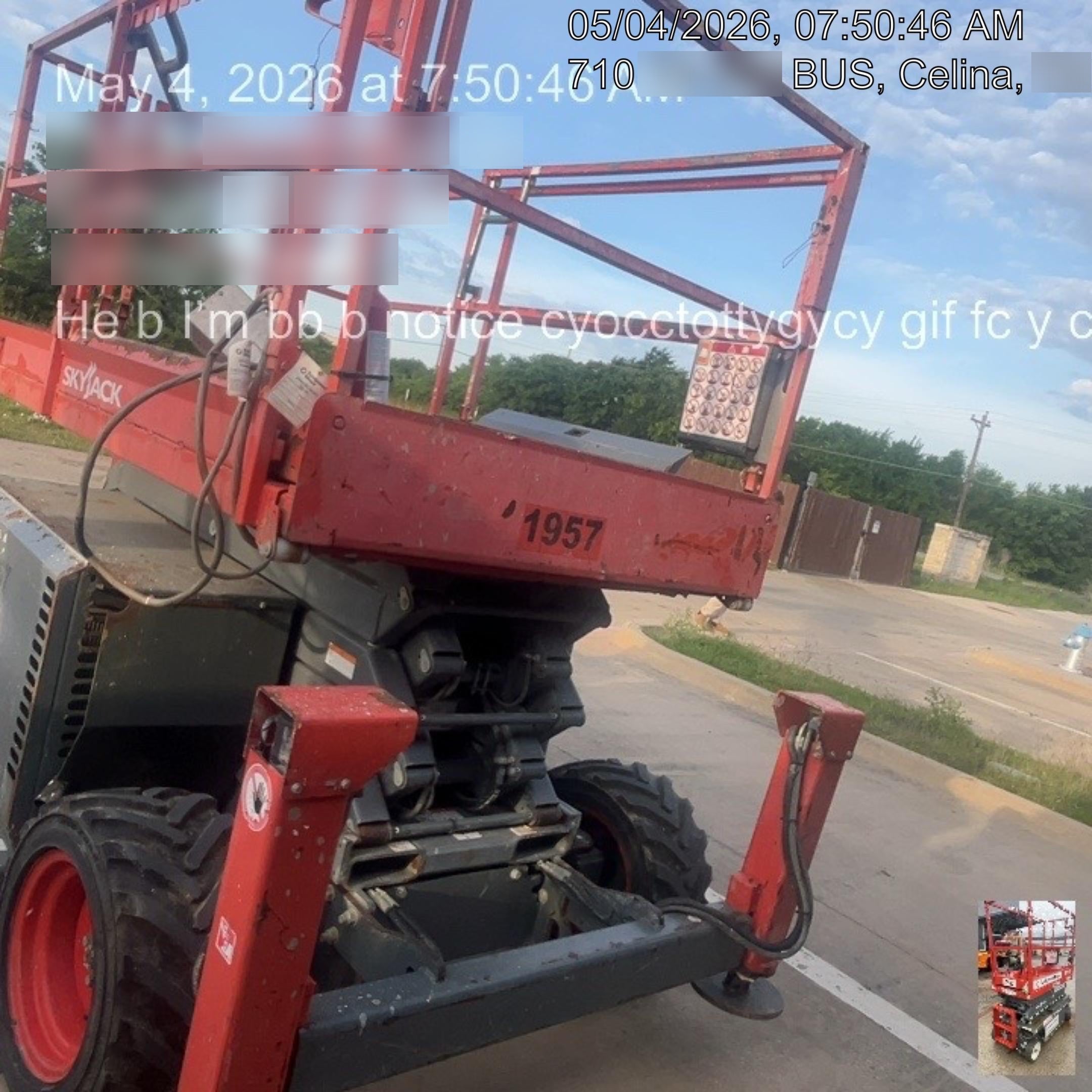 2016 SKYJACK SJ6832 RT