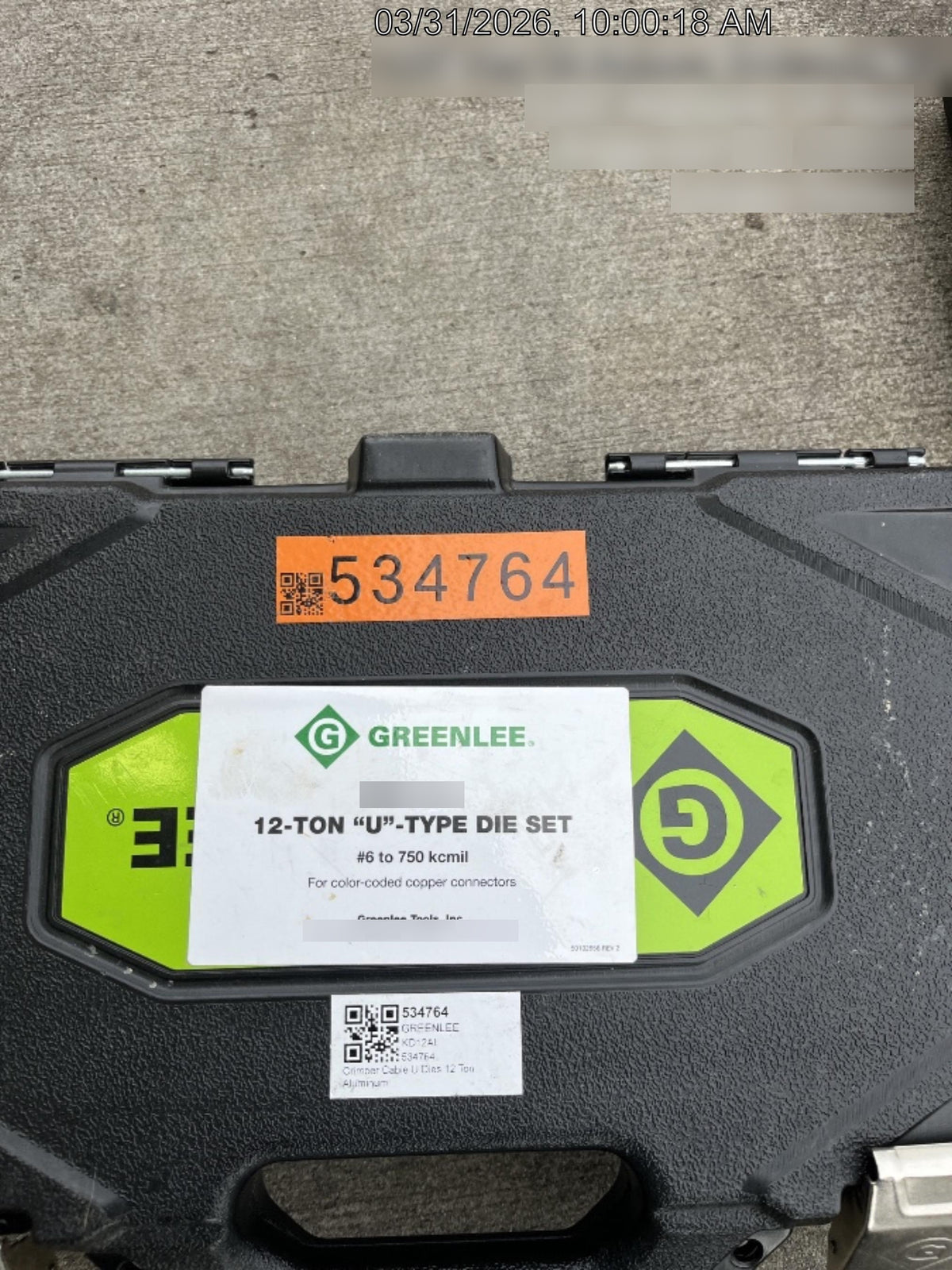 2025 GREENLEE KD12AL