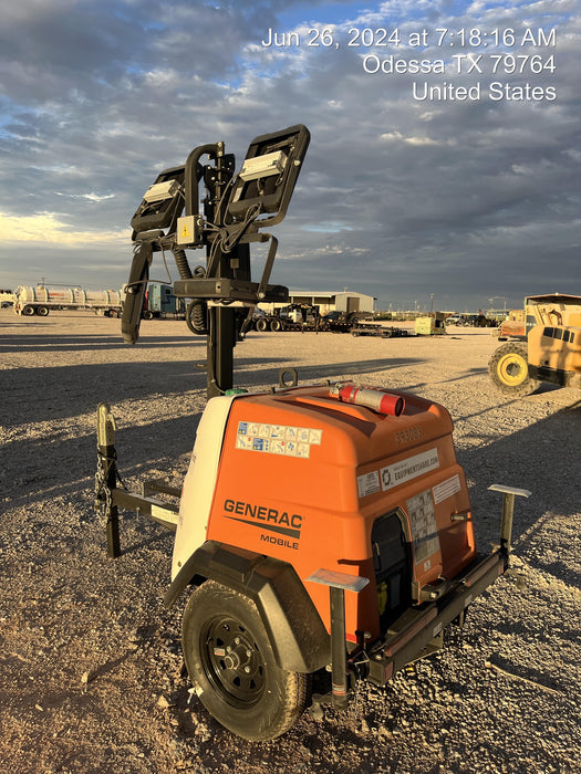 2024 Generac MLT2 Diesel, Flex Switch 120V Input, Powerzone Controller, 
(4) 320W LED Lights, 4kW Generator, 39.9 Gal Fuel Tank, 2" Ball, T3