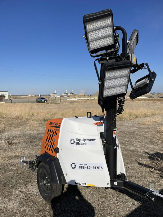 2023 Generac MLT2 Diesel, Flex Switch 120V Input, Powerzone Controller, (4) 320W LED Lights, 4kW Generator, 39.9 Gal Fuel Tank, 2" Ball, T3