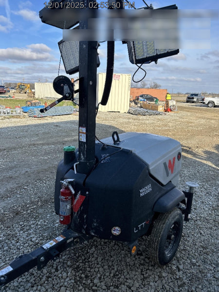 2024 Wacker Neuson LTT4 Diesel, Kohler KDW702, Deep Sea Controller, Auto Start, LED 320W, Bypass Outlet, T3