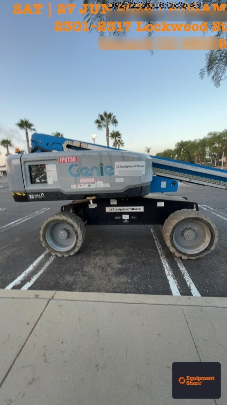 2019 GENIE S-60 XC