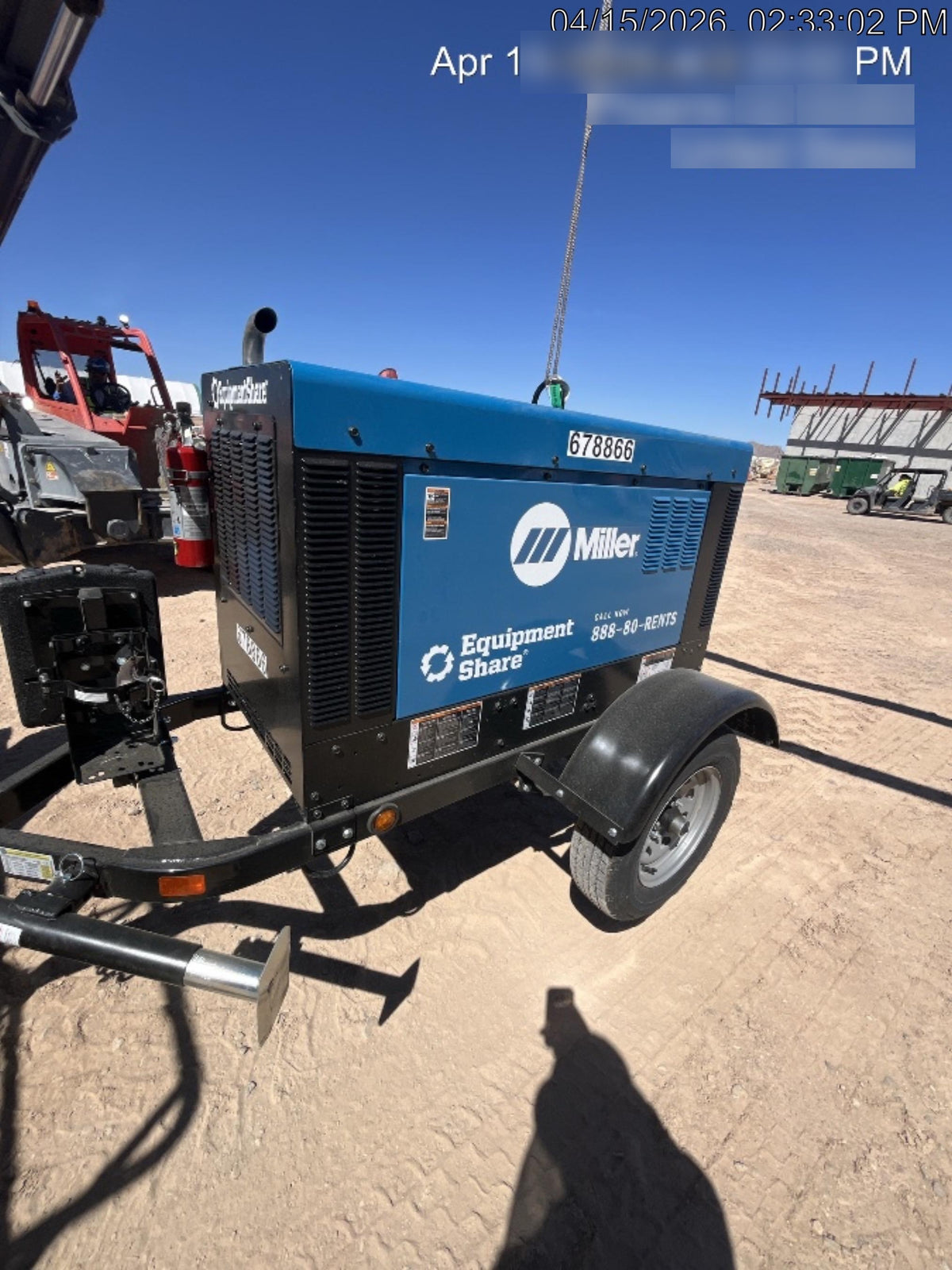 2026 MILLER ELECTRIC BIG BLUE 400