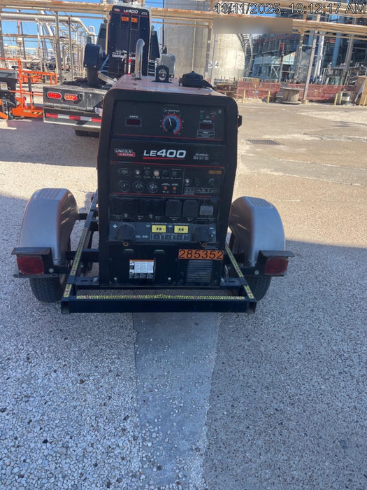 2022 Lincoln Electric LE400 Kubota V1505, Trlr, Cable Rack, Light Kit, ES Decals, T3