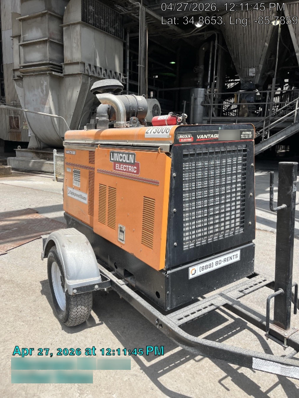 2022 Lincoln Electric Vantage 549X Crosslink Technology, Trailer Mounted, ES Decals, T3