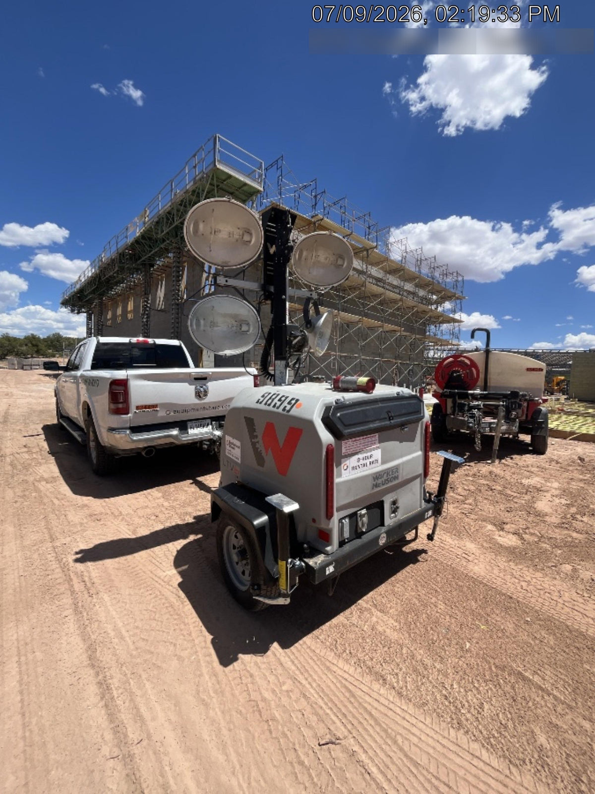 Wacker Neuson LTV6K-MH Wacker Neuson LTV6K Towable Light Tower