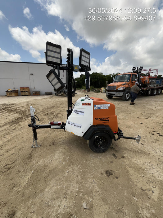 2023 Generac MLT2 Diesel, Flex Switch 120V Input, Powerzone Controller, 
(4) 320W LED Lights, 4kW Generator, 39.9 Gal Fuel Tank, 2" Ball, T3