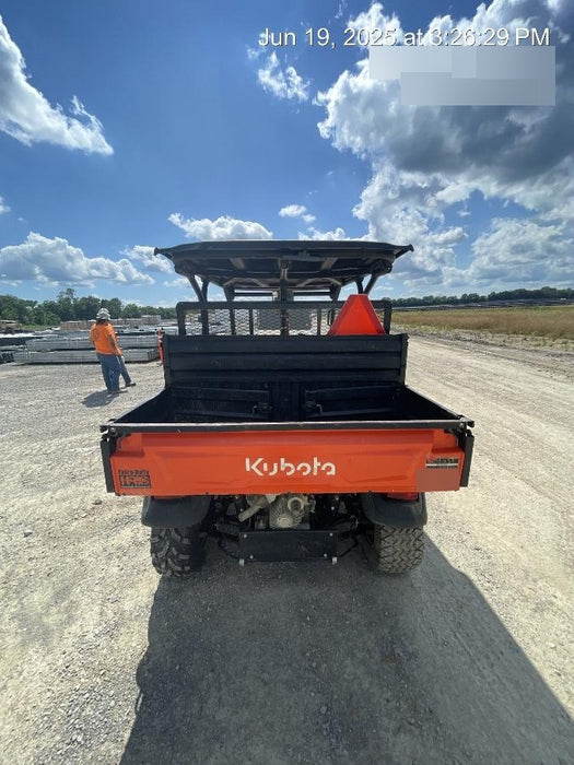 2022 Kubota RTV-X1140W-H Plastic Canopy, Windshield Acrylic Clear, LED Strobe Light, Wire Harness Kit, Back up Alarm