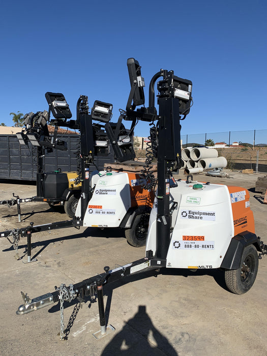 2023 Generac MLT2 Diesel, Flex Switch 120V Input, Powerzone Controller, (4) 320W LED Lights, 4kW Generator, 39.9 Gal Fuel Tank, 2" Ball, T3