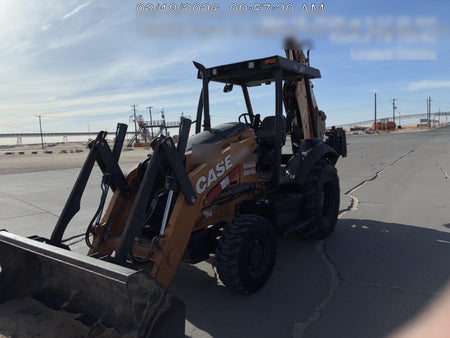 2019 Case 580N EP Canopy, 4WD, GP Front Bucket, Standard Stick, 1 Way Aux Hydraulics, ISO Controls