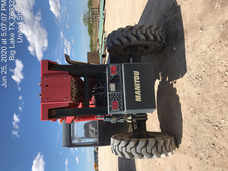 2018 Manitou MTA10055 Manitou MTA10055 - Canopy, Worklights, Beacon, 66" Carriage, 60" Forks, Solid Tires, Aux Hydraulics
