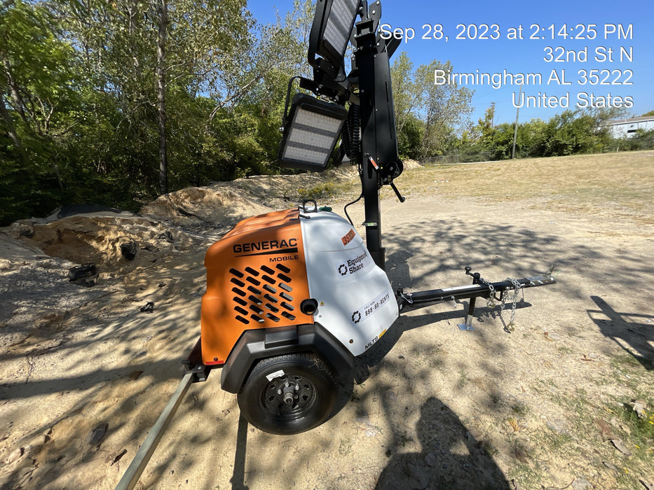 2023 Generac MLT2 Diesel, Flex Switch 120V Input, Powerzone Controller, (4) 320W LED Lights, 4kW Generator, 39.9 Gal Fuel Tank, 2" Ball, T3