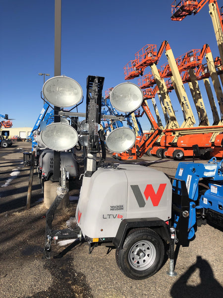 2018 Wacker Neuson LTV6L-MH Wacker Neuson LTV6L Mobile Light Tower w/Fuel Level Sensor Installed