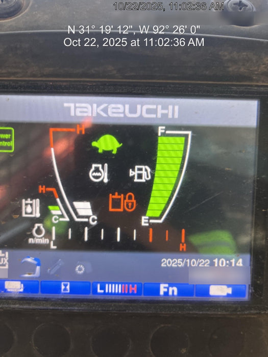 2020 TAKEUCHI TL6R