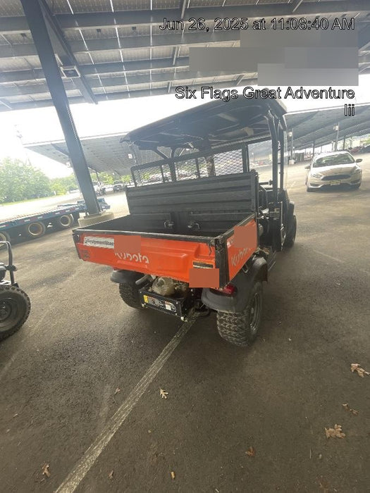 Kubota RTV-X1140W-H Plastic Canopy, Windshield Acrylic Clear, LED Strobe Light, Wire Harness Kit, Back up Alarm