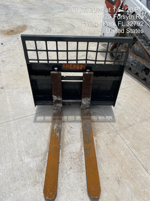 2023 BOBCAT 36" Mini Skid Steer Fork Carriage - Bobcat