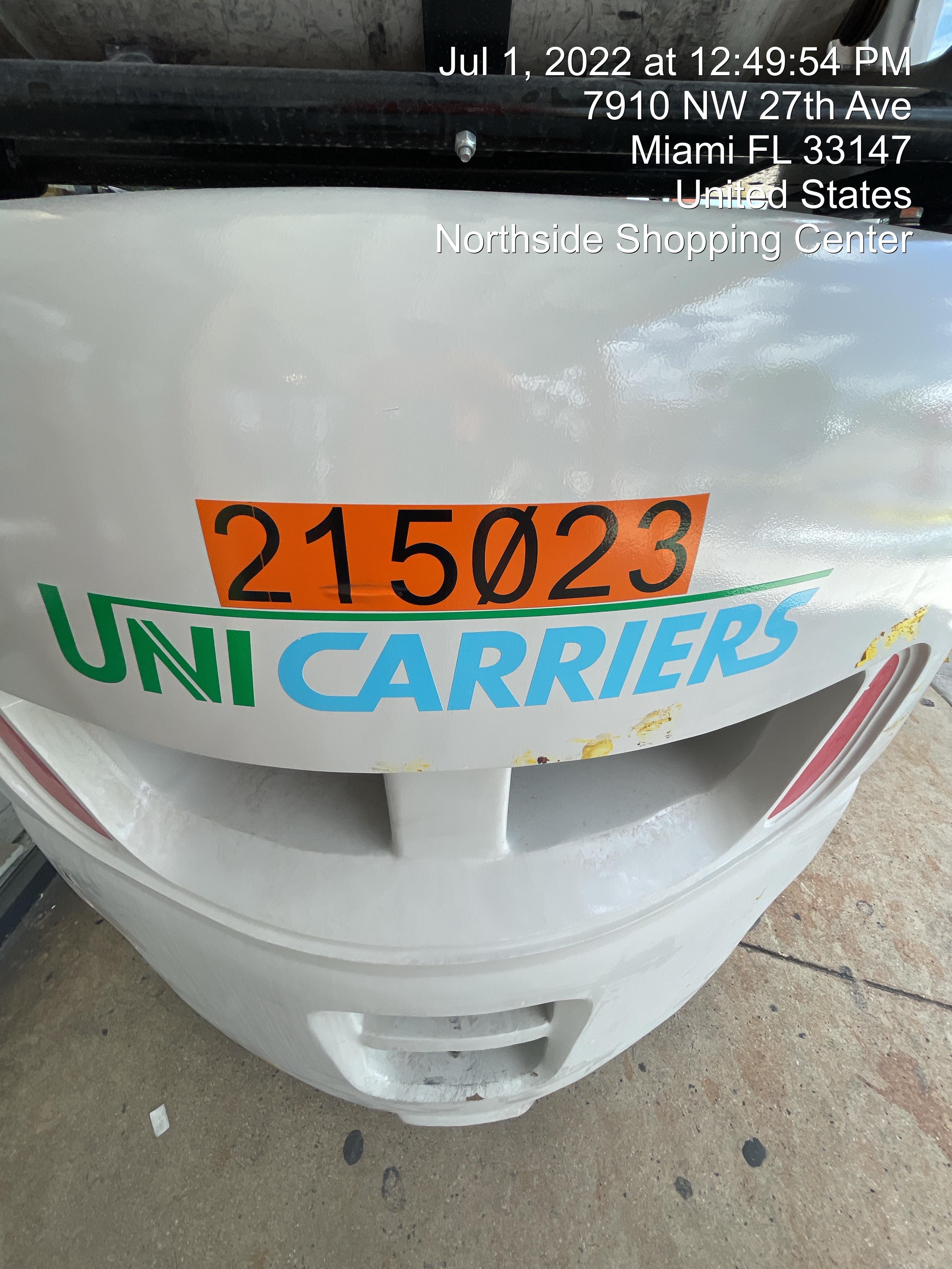 2022 UNICARRIER MAP1F2A25DV