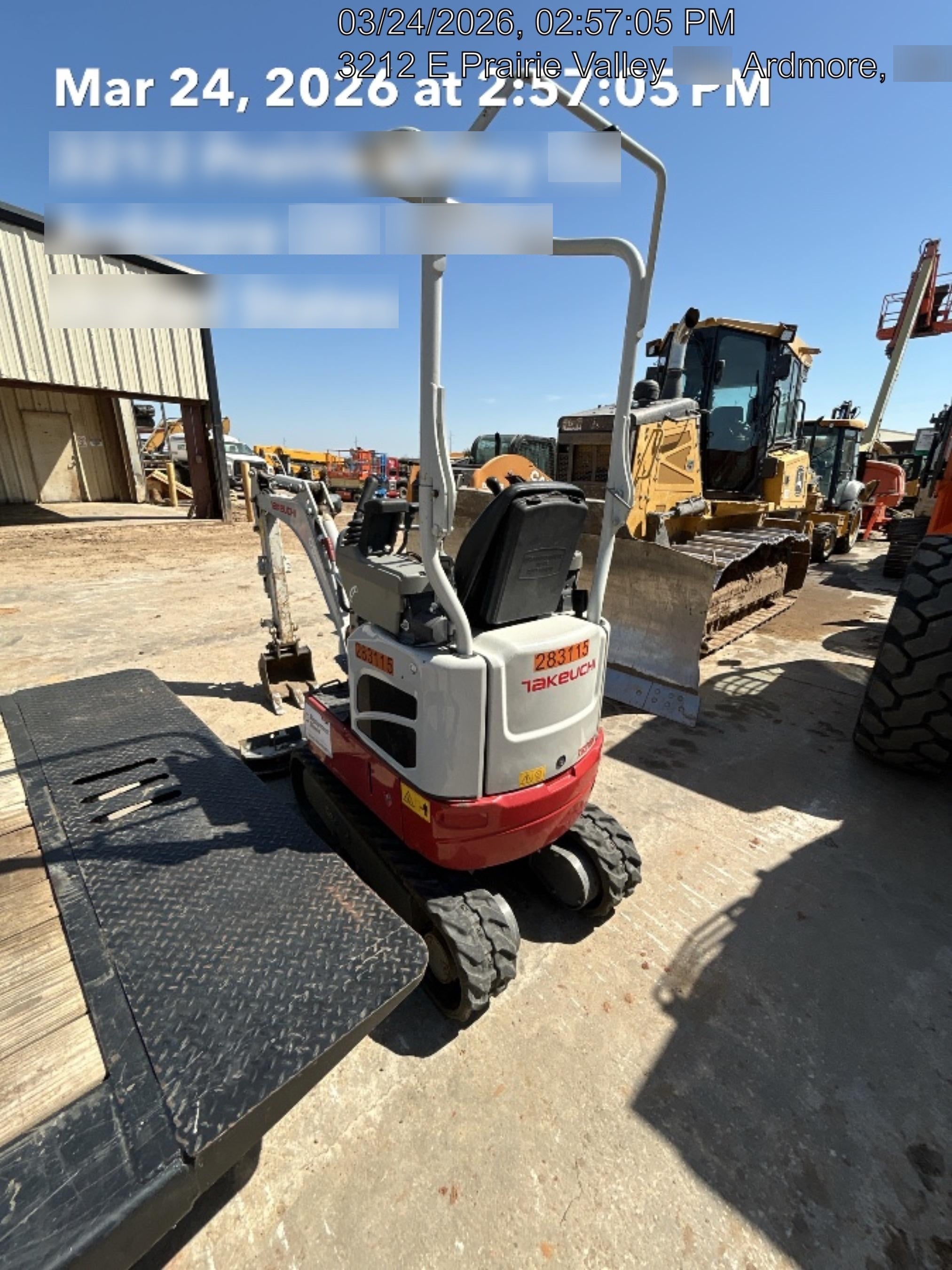 2022 TAKEUCHI TB210R