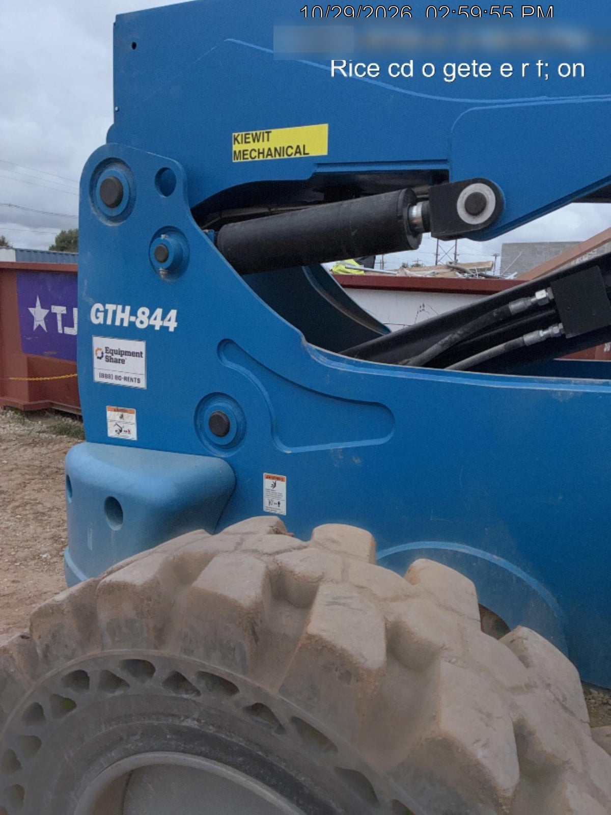 2022 GENIE GTH-844
