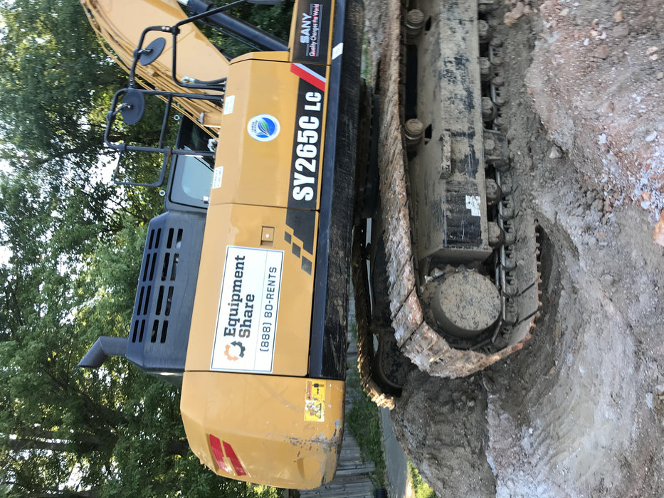 2019 SANY SY265C LC