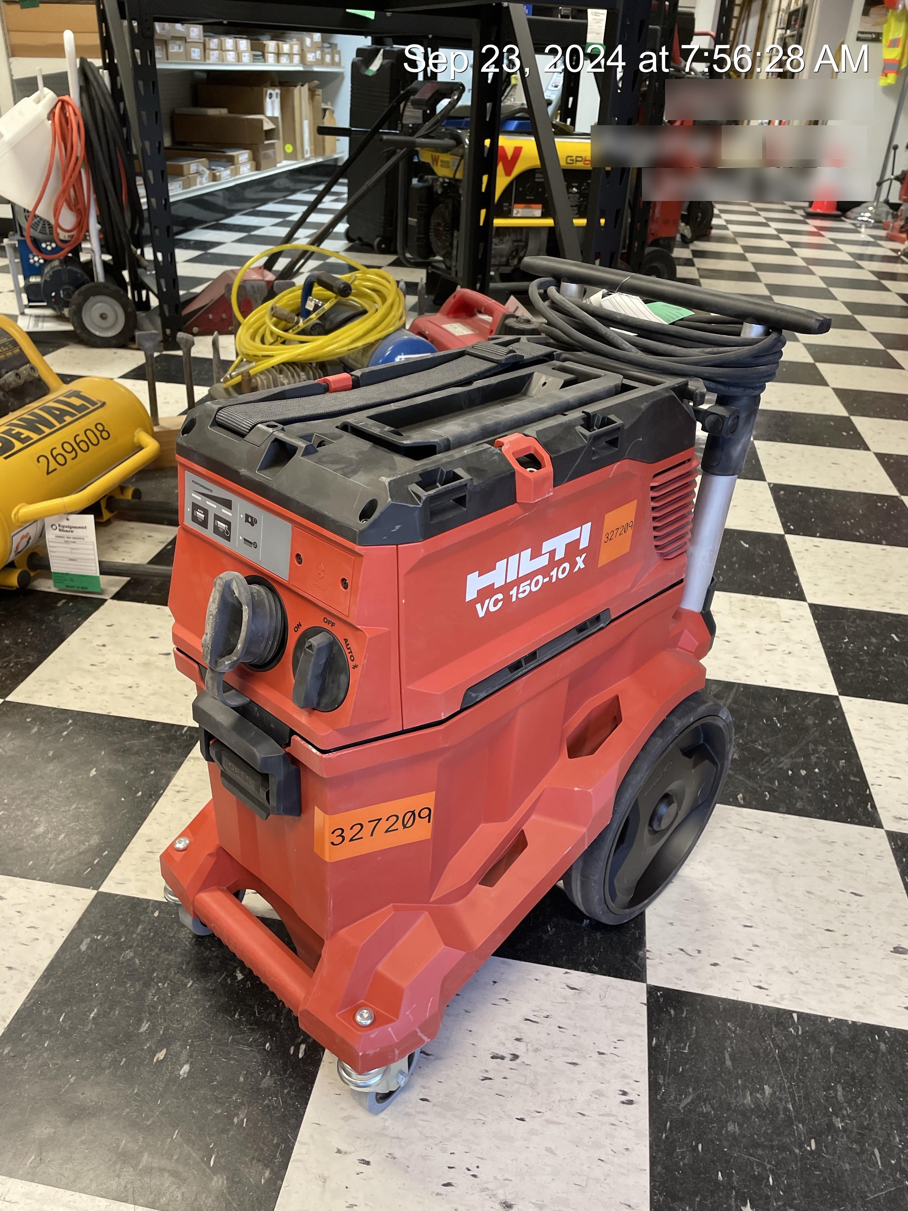 2023 HILTI VC 150-10 X