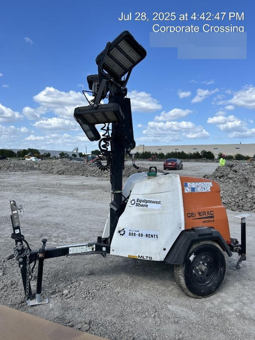 2023 Generac MLT2 Diesel, Flex Switch 120V Input, Powerzone Controller, 
(4) 320W LED Lights, 4kW Generator, 39.9 Gal Fuel Tank, 2" Ball, T3