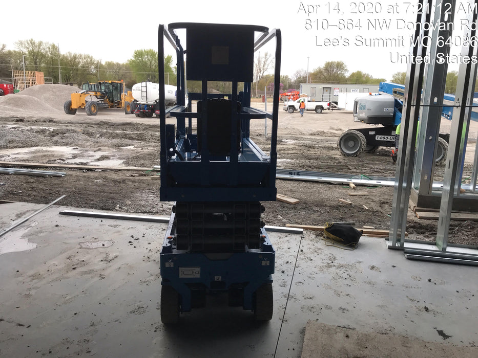 2020 Genie GS-1930 Solid Non Marking Tires, Beacon, Folding rails with half height swing gate