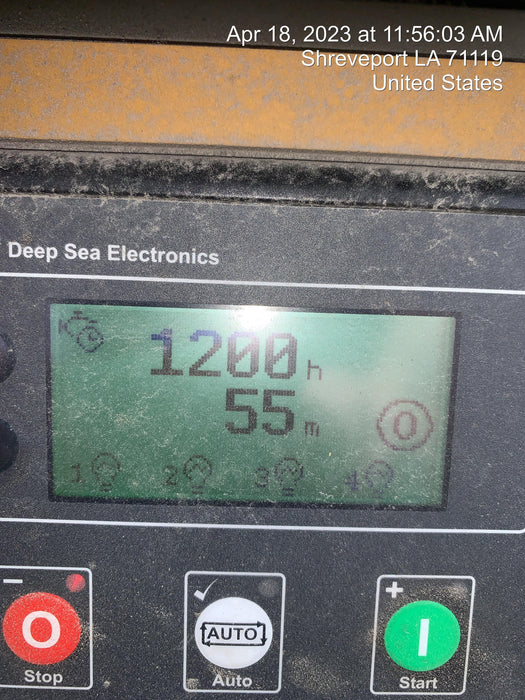 2022 Allmand NLV3GR (4) LED Light Fixture 350W, 23' Vertical Mast, 3kW Prime, Towable, Deep Sea L401, Leveling Jacks, Yanmar T4F 5.8hp