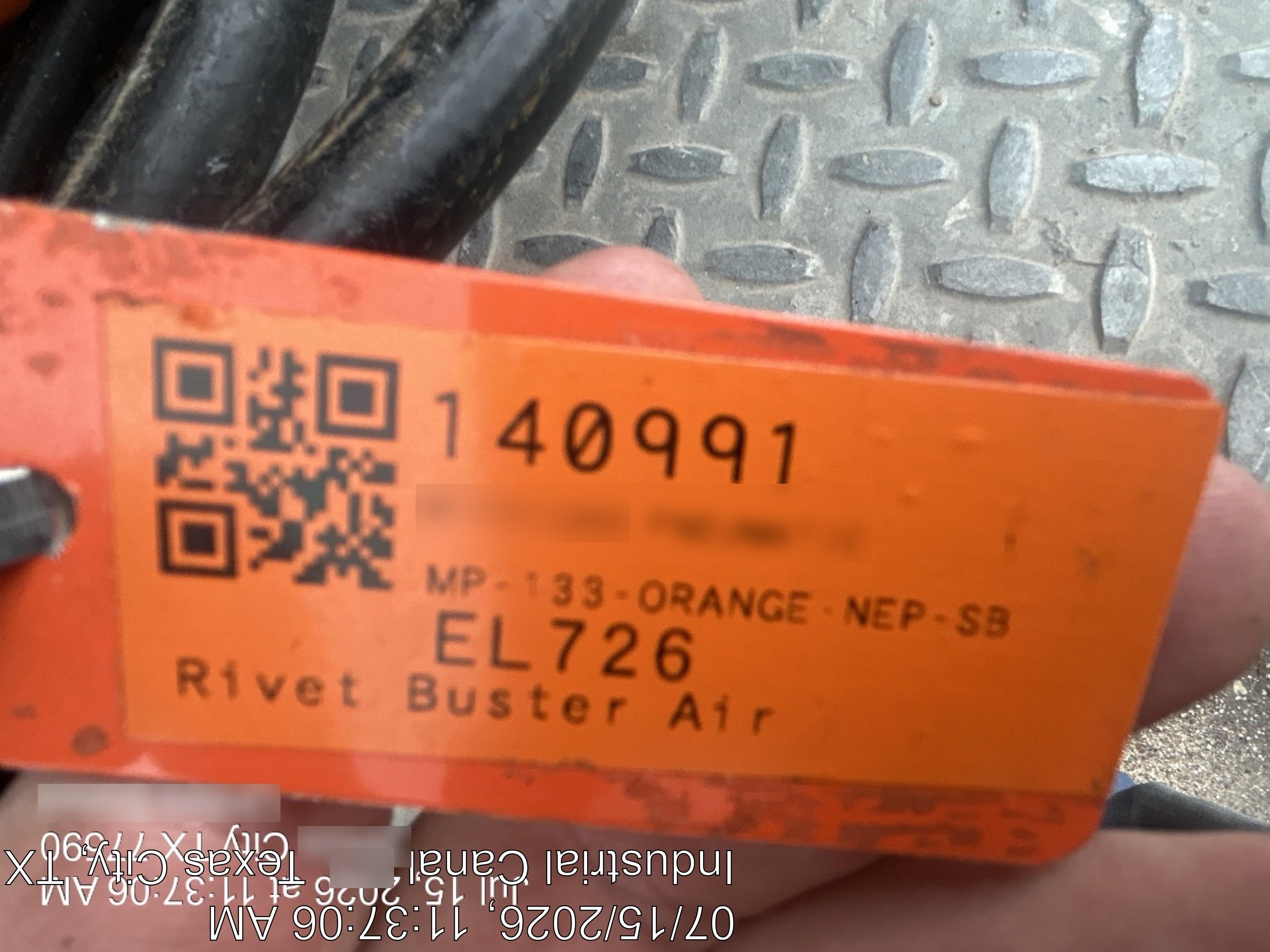 2021 MICHIGAN PNEUMATIC MP-133-ORANGE-NEP