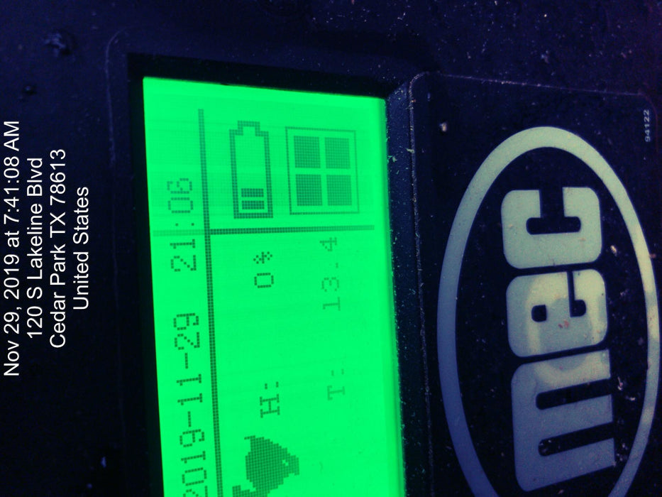 2019 MEC 1330SE Standard Options, MachineLink Keypad and Telematics