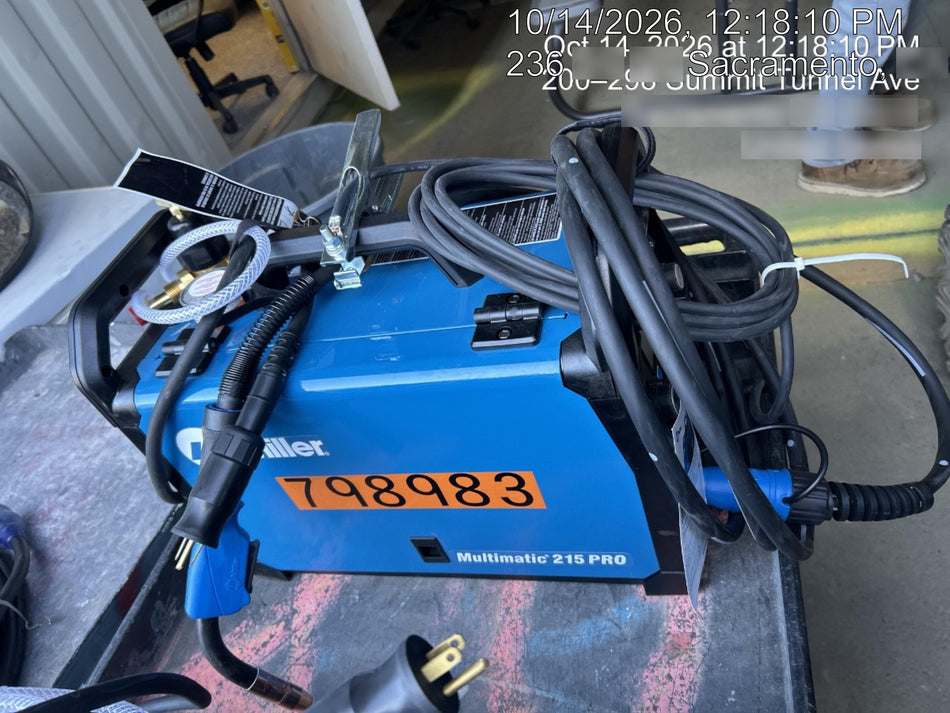 2026 MILLER ELECTRIC Multimatic 215