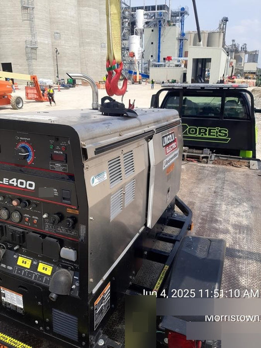 2024 Lincoln Electric LE400 Kubota V1505, Trlr, Cable Rack, Light Kit, ES Decals, T3