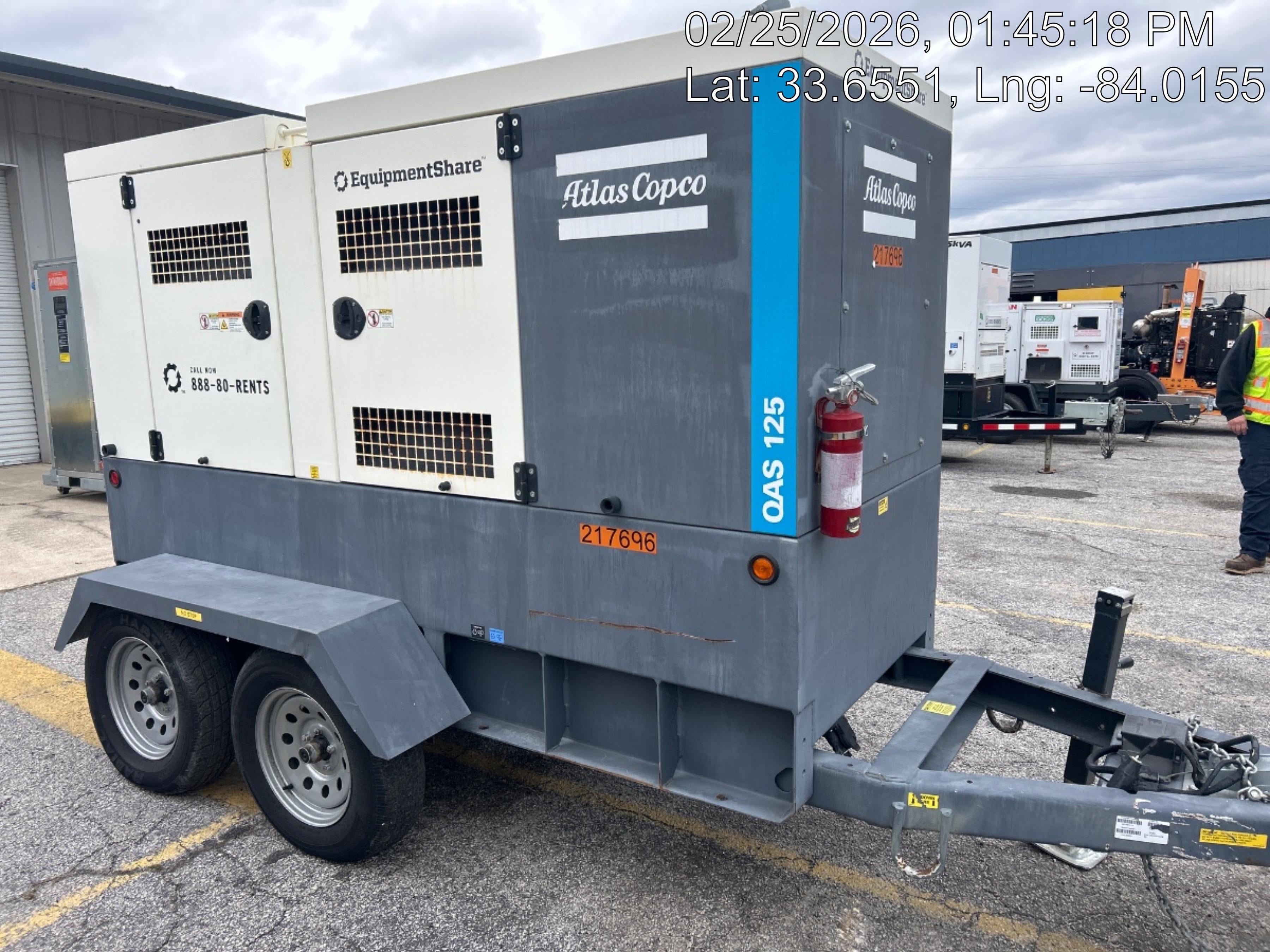 2022 ATLAS COPCO QAS 125