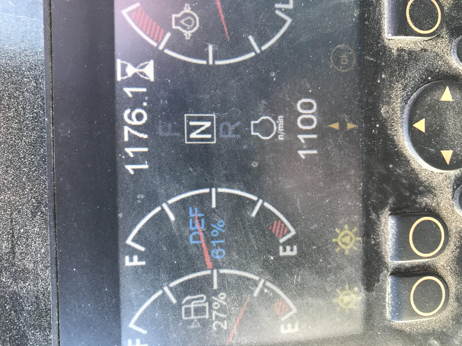 2019 Manitou MTA10055 Cab/Heat/Air, 120 HP, Solid Tires, Work Lights, Lift Hook, Auxiliary Hydraulics w/66" Carriage and 60" Forks