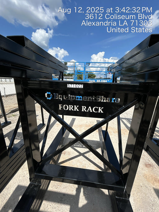 2025 FLUID POWER SUPPORT Fork Rack