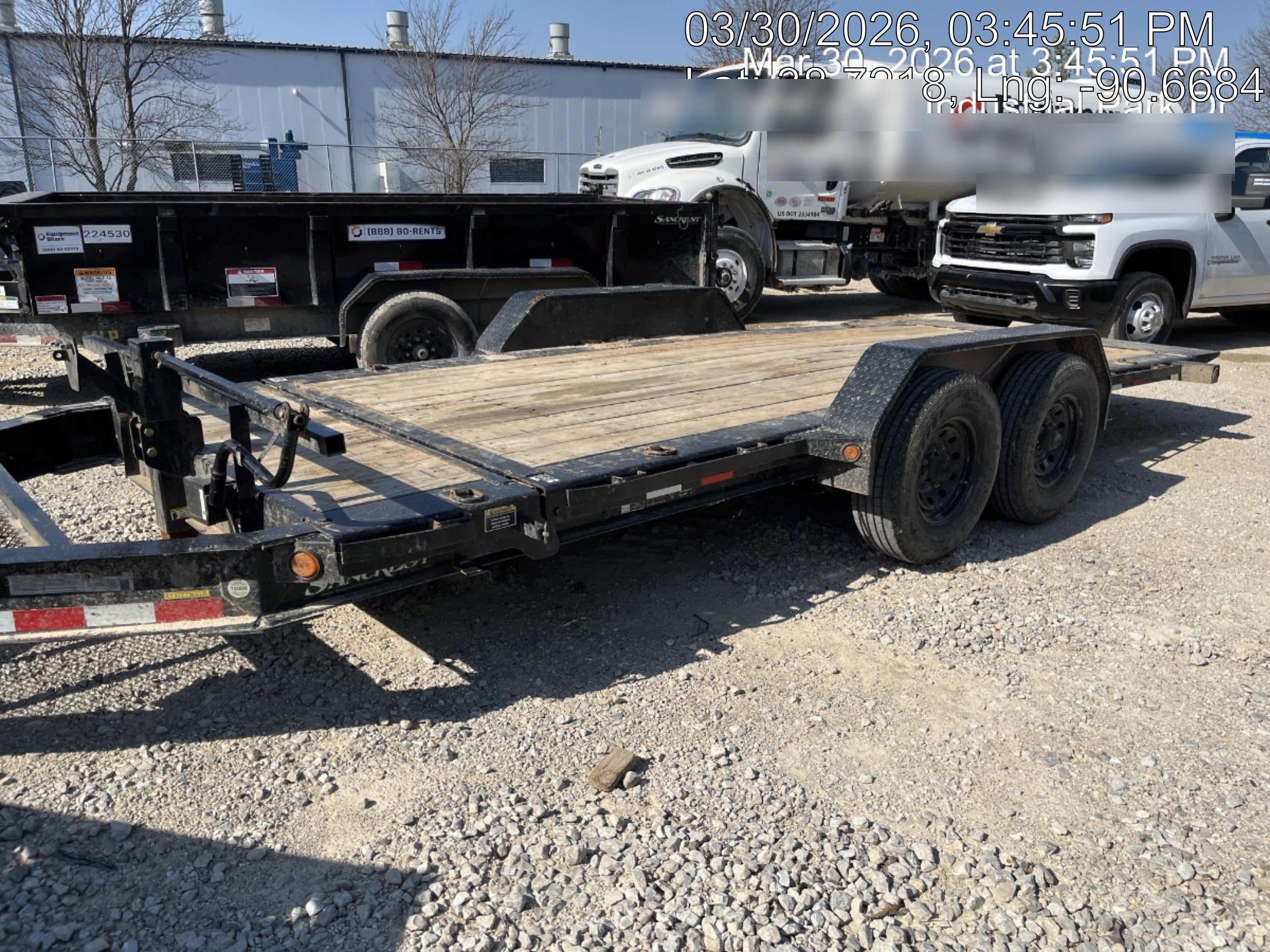 2022 LOADTRAIL Tilt-Deck Rental Trailer