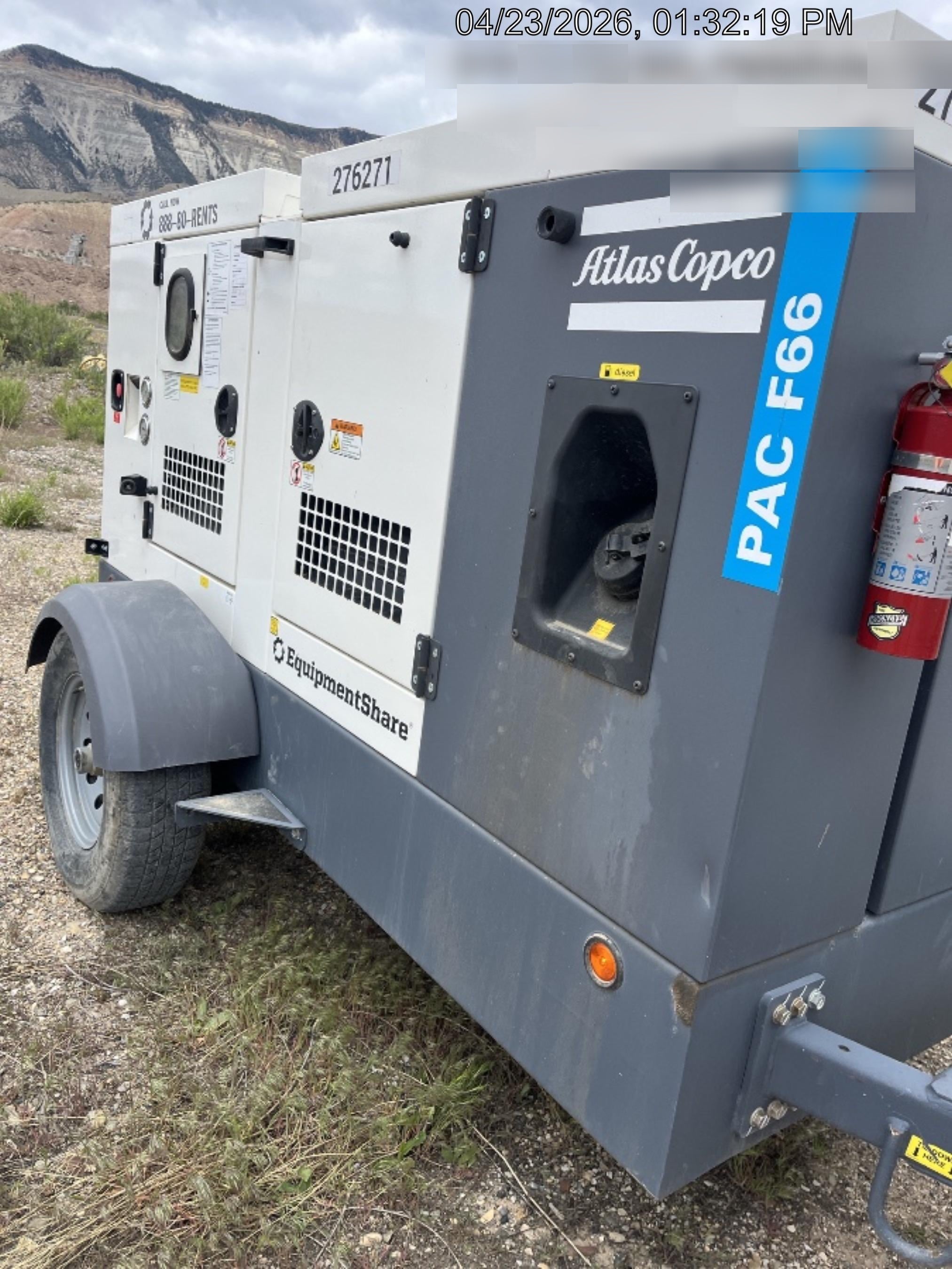 2022 ATLAS COPCO PAC F66 KD-S