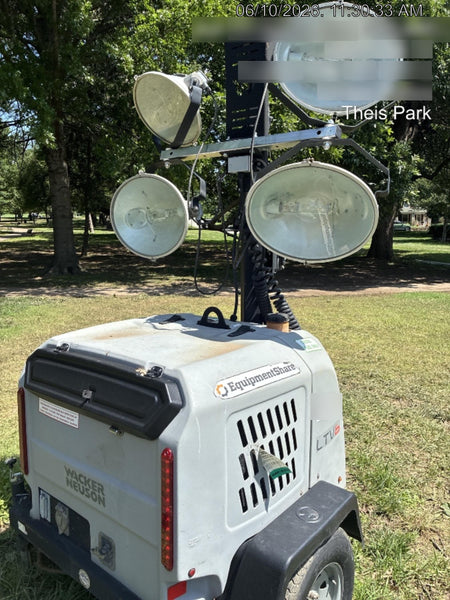 2019 Wacker Neuson LTV6L-MH Wacker Neuson LTV6L Mobile Light Tower w/Fuel Level Sensor Installed