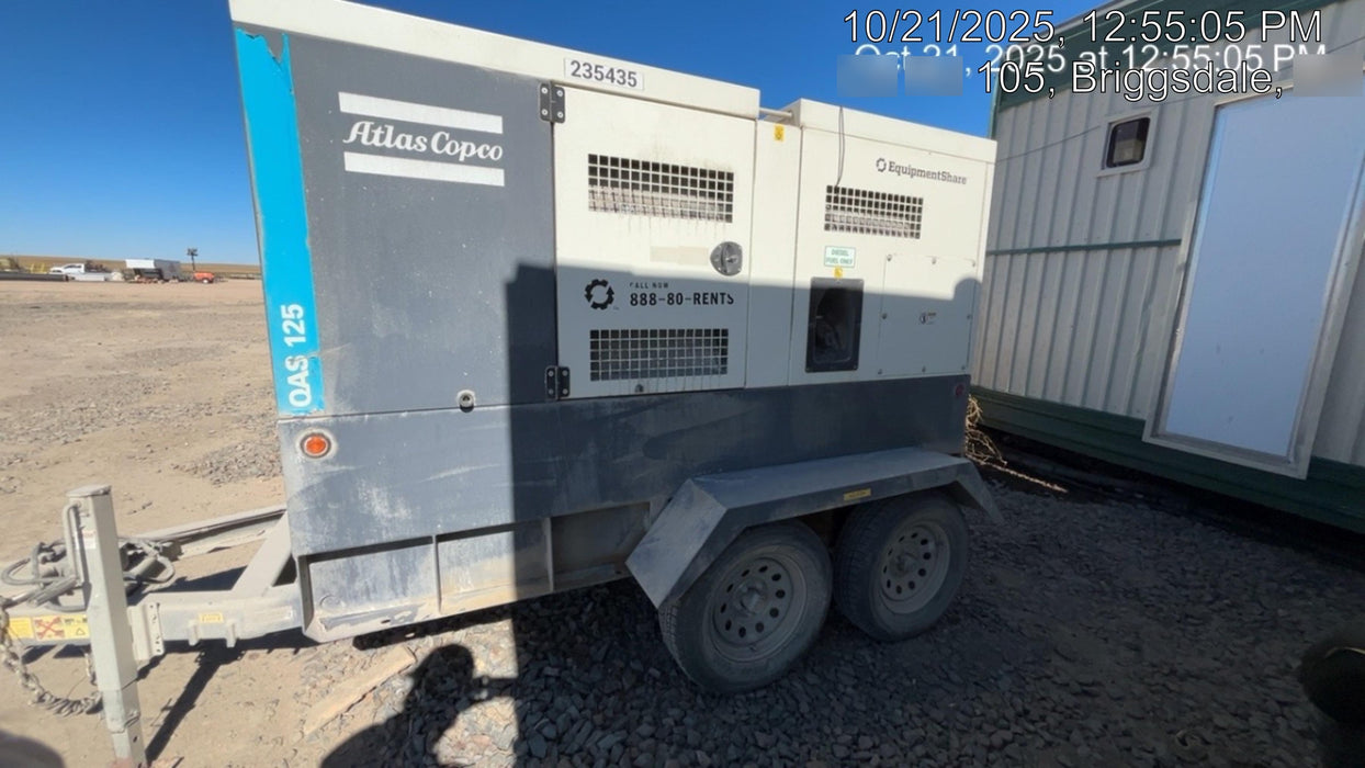 2022 ATLAS COPCO QAS 125
