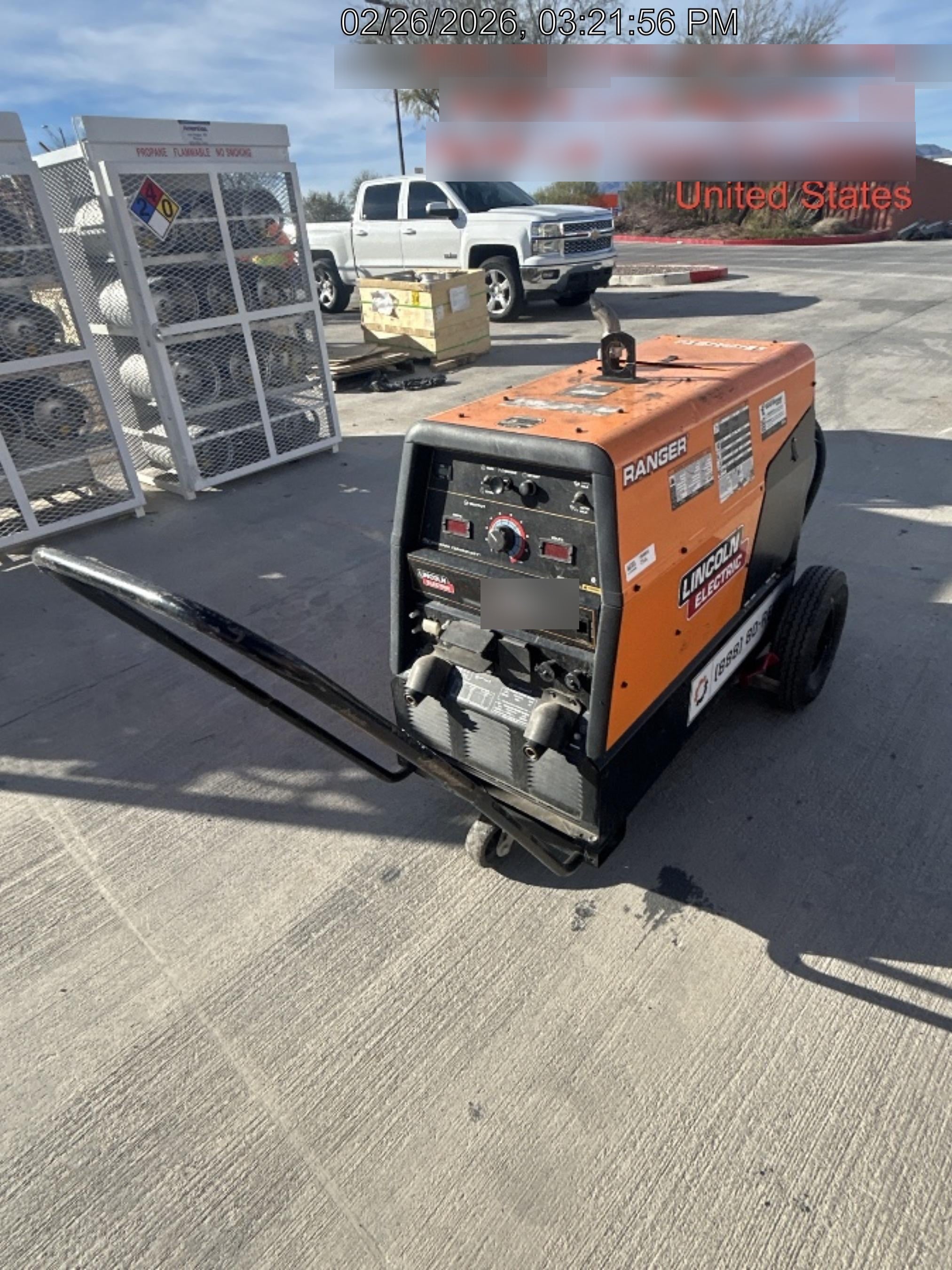 2021 LINCOLN ELECTRIC Ranger 305 LPG